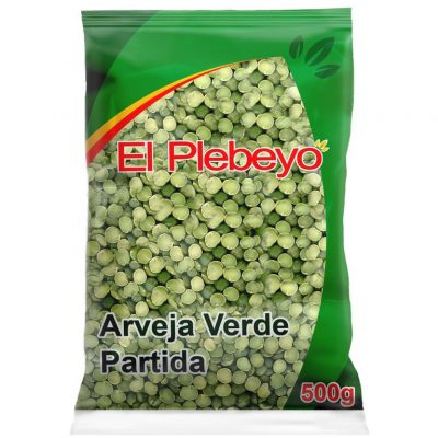 El Plebeyo Split Green Peas 500g