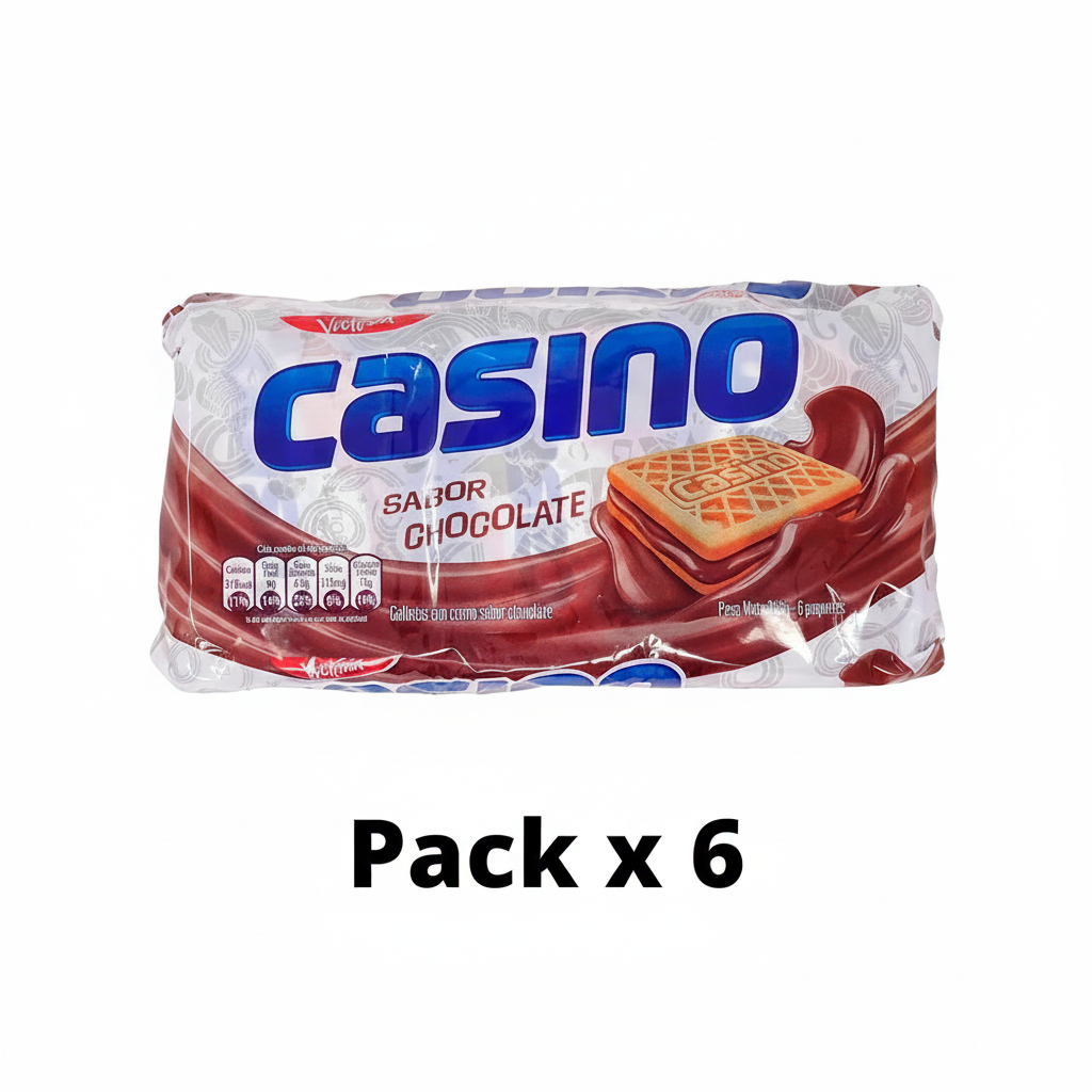 Casino Chocolate Pack x 6