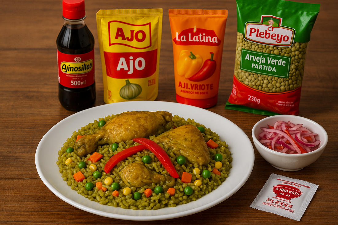 Arroz con Pollo Peruano - Receta Auténtica con Productos de Nuestra Tienda