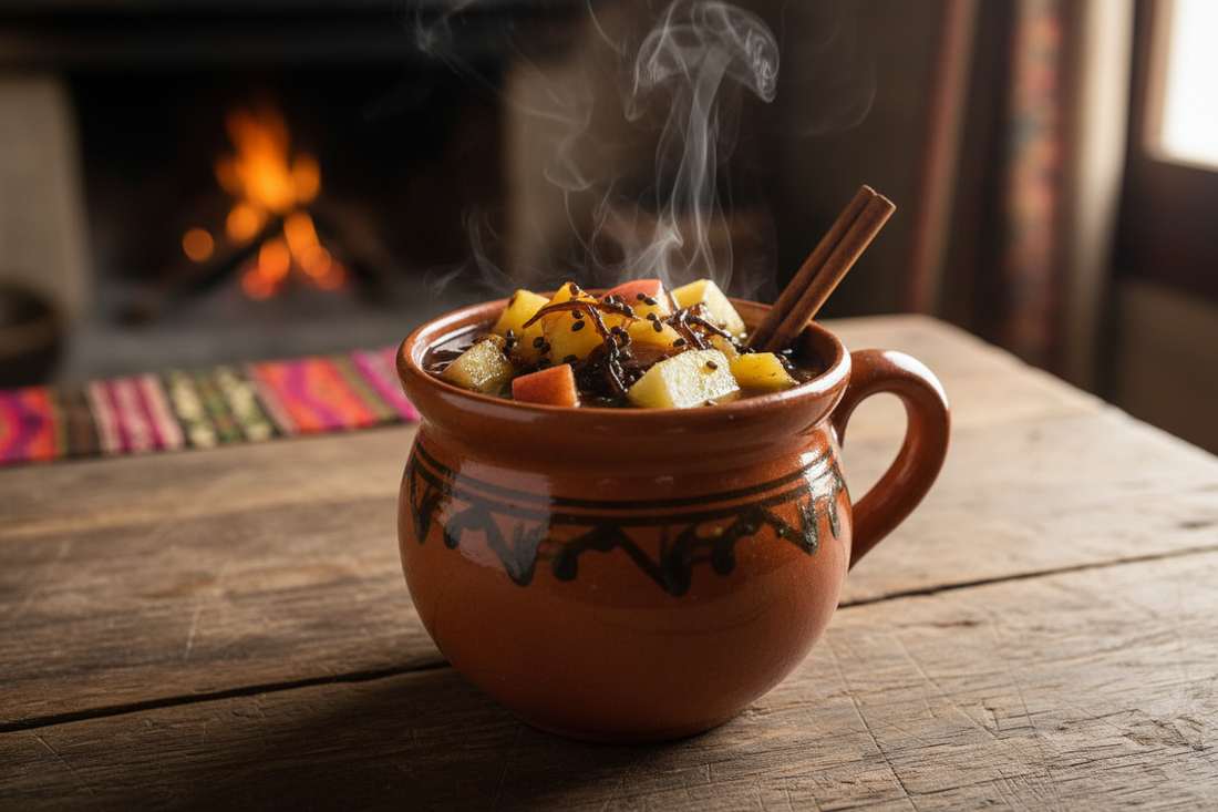 🍐 Champú Peruano - Bebida Tradicional con Frutas y Chancaca