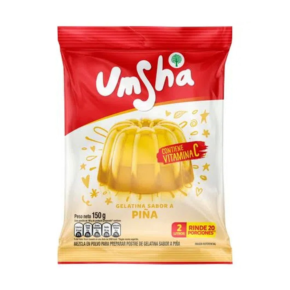 Gelatina Umsha Piña 120g