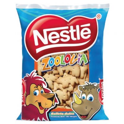 Galletas Zoológico Vainilla Nestlé 380g - Unidad