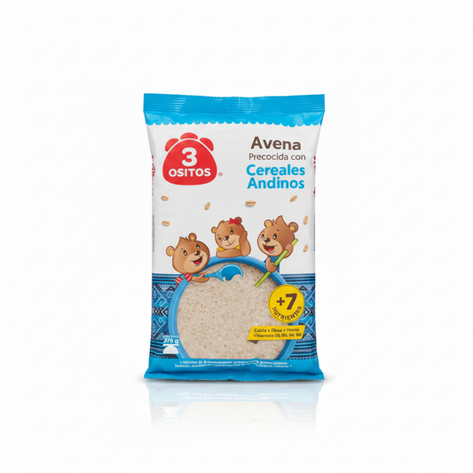 Avena 3 Ositos Cereales Andinos 270g - Imagen mejorada