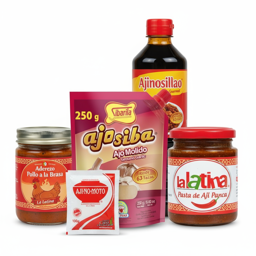 🍗 Kit de Pollo a la Brasa Peruano - 5 Ingredientes Auténticos