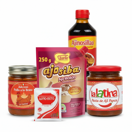 🍗 Kit de Pollo a la Brasa Peruano - 5 Ingredientes Auténticos