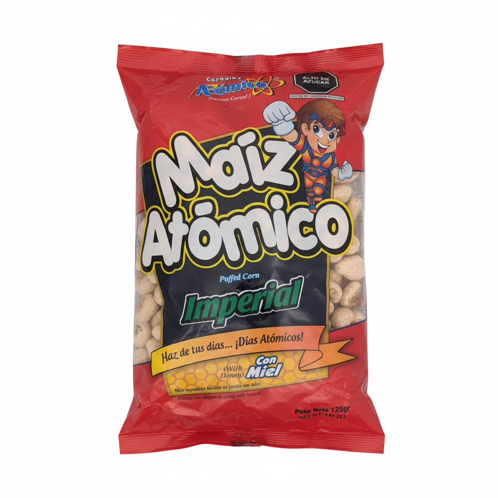 Maíz Atómico Miel - blanco puro