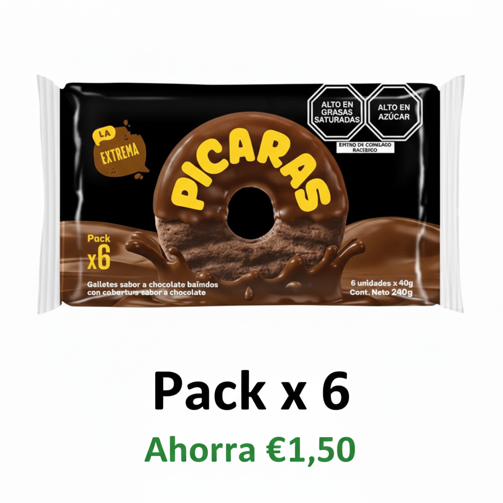 Pícara Extremas Pack x6