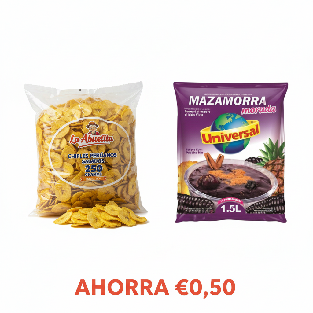 Pack Chifle Salado + Mazamorra Morada - Ahorra €0,50